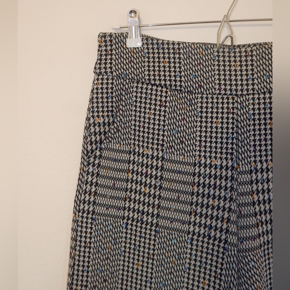 Black and White Trousers with Speckled Color - Picture 2 of 4